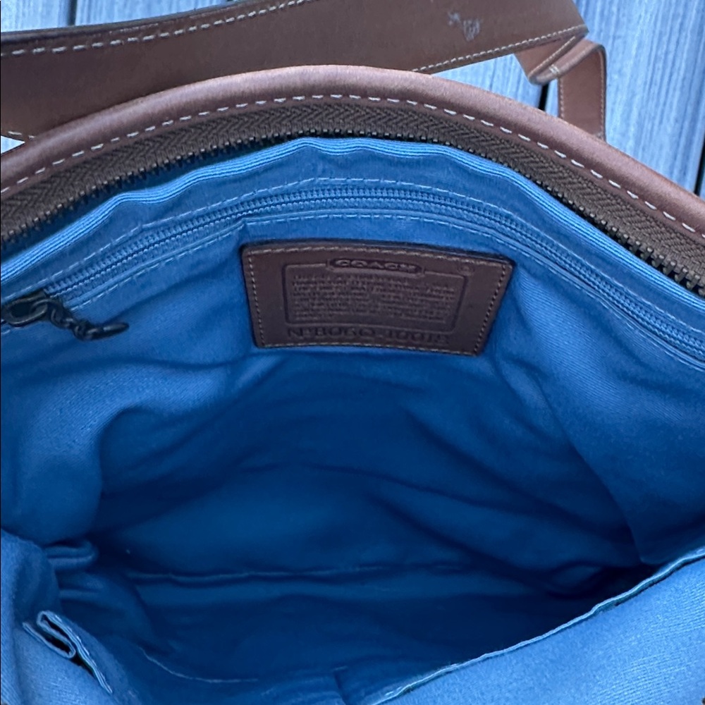 Coach Signature Patchwork Shoulder Bag - Picture 4 of 7